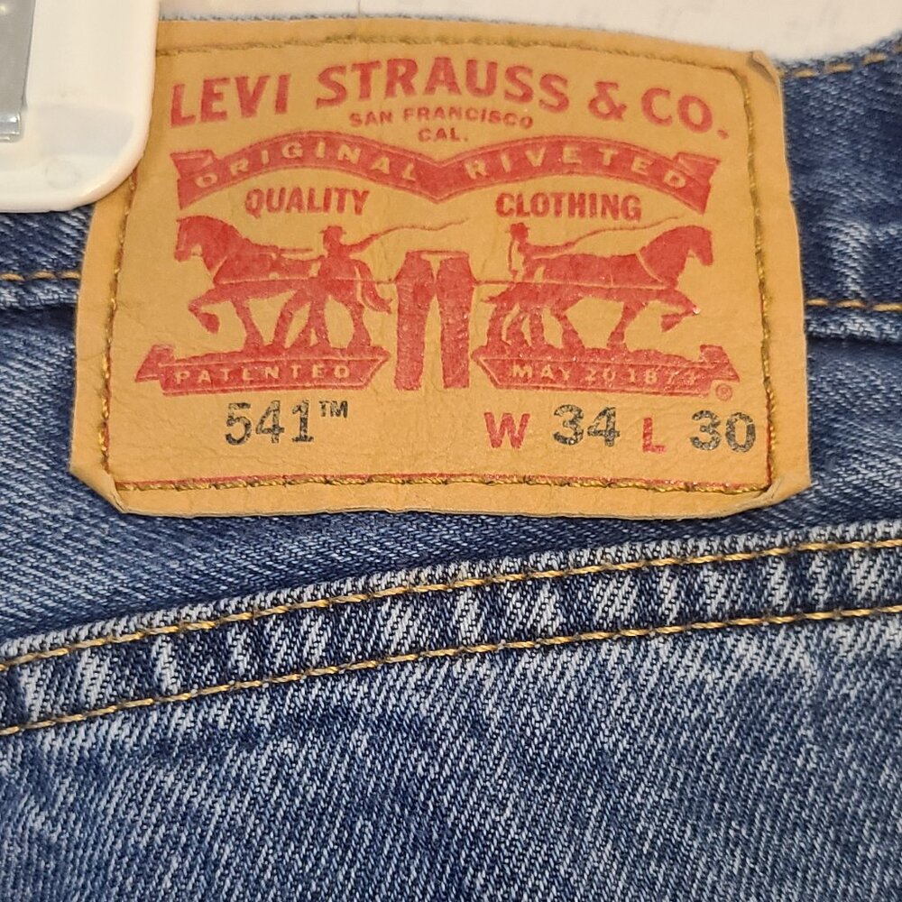 Levi Denim Jeans 541 Athletic Fit W 34 L 30